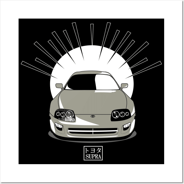 TOYOTA SUPRA A80 MK4 JDM - トヨタ Wall Art by Cero